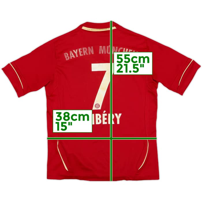 2011-13 Bayern Munich Home Shirt Ribery #7 - 4/10 - (S.Boys)