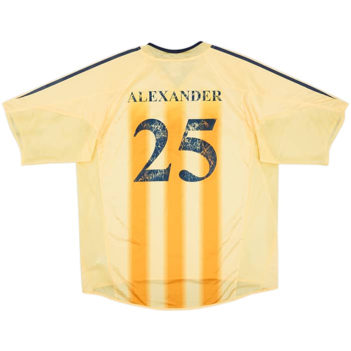 2004-05 Ajax Away Shirt Alexander #25 - 3/10 - (XL)