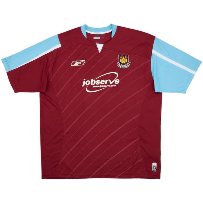 2005-07 West Ham Home Shirt Lloyd #18 - 6/10 - (XL)