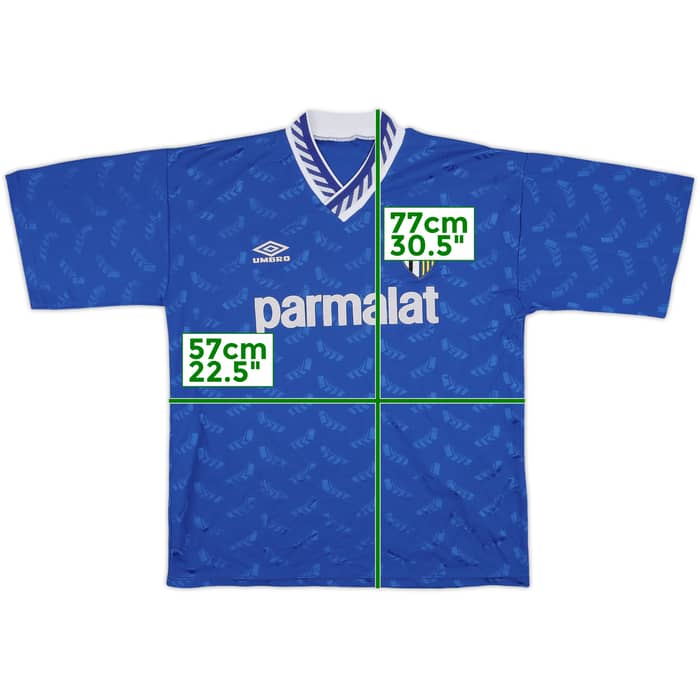 1990-91 Parma Umbro Training Shirt - 6/10 - (L)