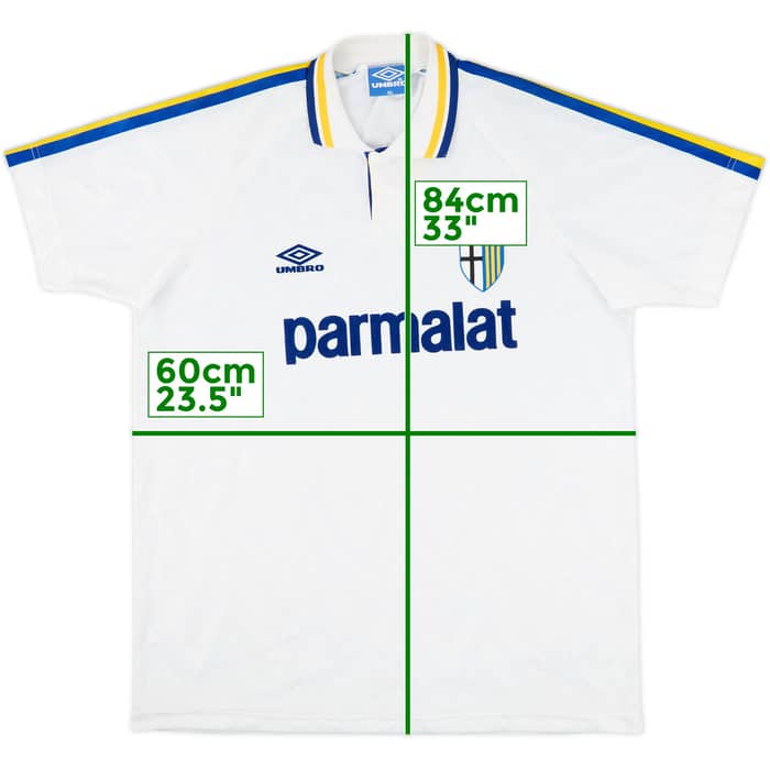 1992-93 Parma Home Shirt - 8/10 - (XL)