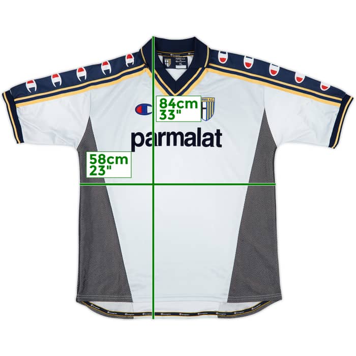 2000-01 Parma Away Shirt - 7/10 - (XL)