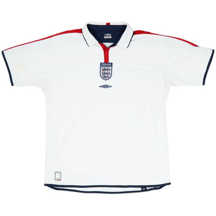 2003-05 England Home Shirt - 5/10 - (XL)