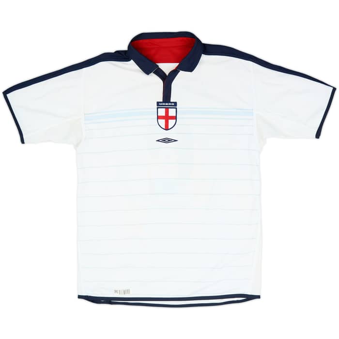 2003-05 Inglaterra Camiseta Local Rooney #9 - 5/10 - (XL)