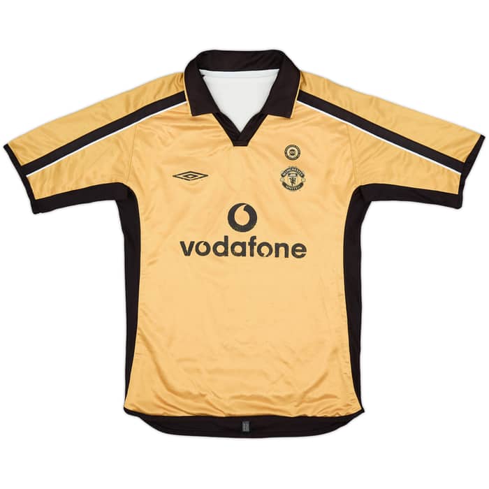 2001-02 Manchester United Centenary Away/Third Shirt - 7/10 - (M.Boys)