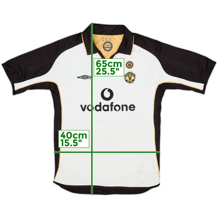 2001-02 Manchester United Centenary Away/Third Shirt - 7/10 - (M.Boys)