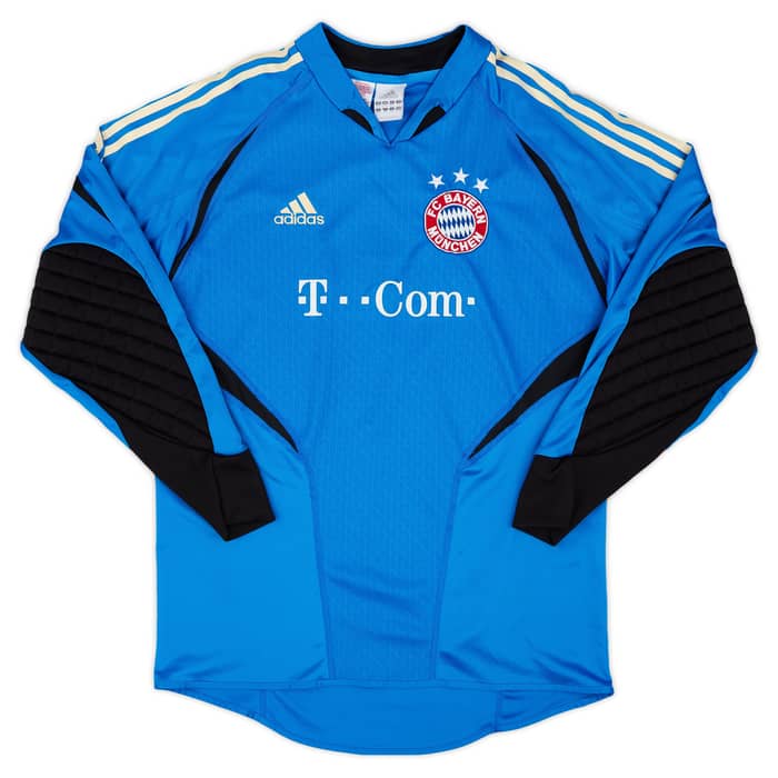 2004-05 Bayern Munich GK Shirt Kahn #1 - 8/10 - (XL.Boys)