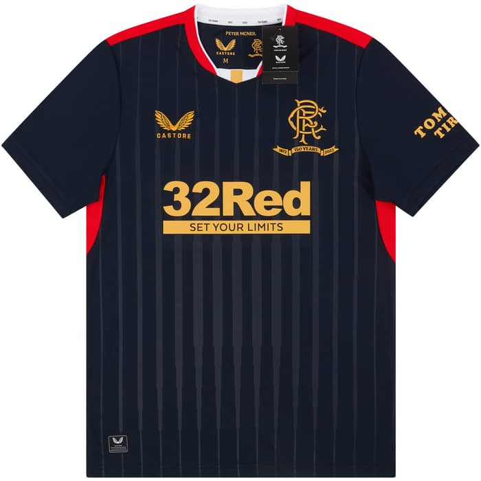 2021-22 Rangers '150 Years Anniversary' Away Shirt