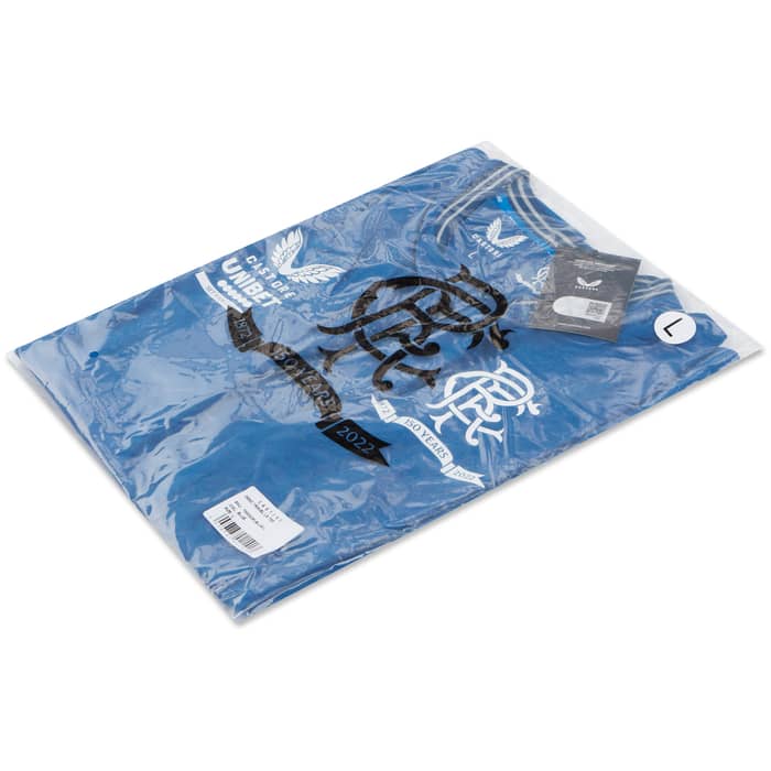 2021-22 Rangers Castore '150 Years Anniversary' Travel L/S Tee