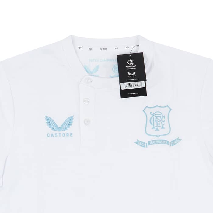 2021-22 Rangers Player Issue Pro '150 Years Anniversary' Fourth Shirt