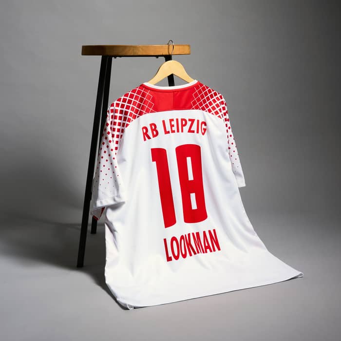 2017-18 RB Leipzig Maillot Domicile Lookman #18 - 10/10 - (XXL)