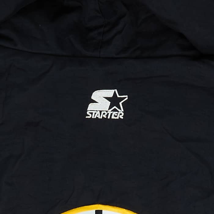 1990s Boston Bruins Starter 1/2 Zip Rain Coat - 9/10 - (XL)