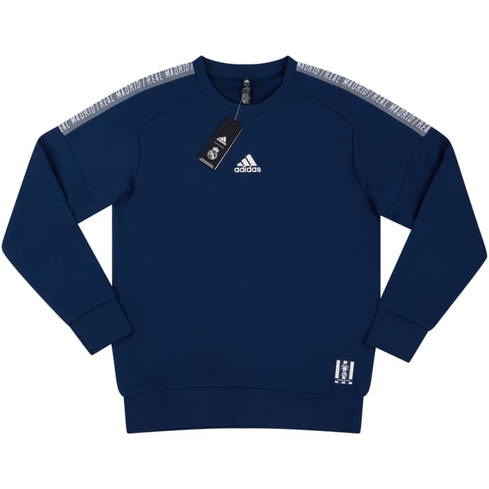2019-20 Real Madrid adidas Seasonal Special Sweat Top - NEW