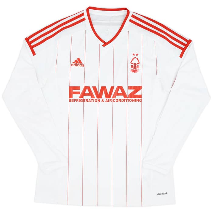 2014-15 Nottingham Forest Away L/S Shirt Lansbury #10 - 6/10 - (S)