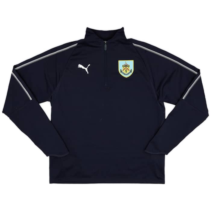 2018-19 Burnley Puma 1/4 Zip Training Top - 7/10 - (L)