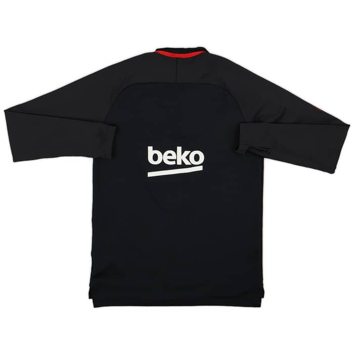 2017-18 Barcelona Nike 1/4 Zip Training Top - 7/10 - (S)