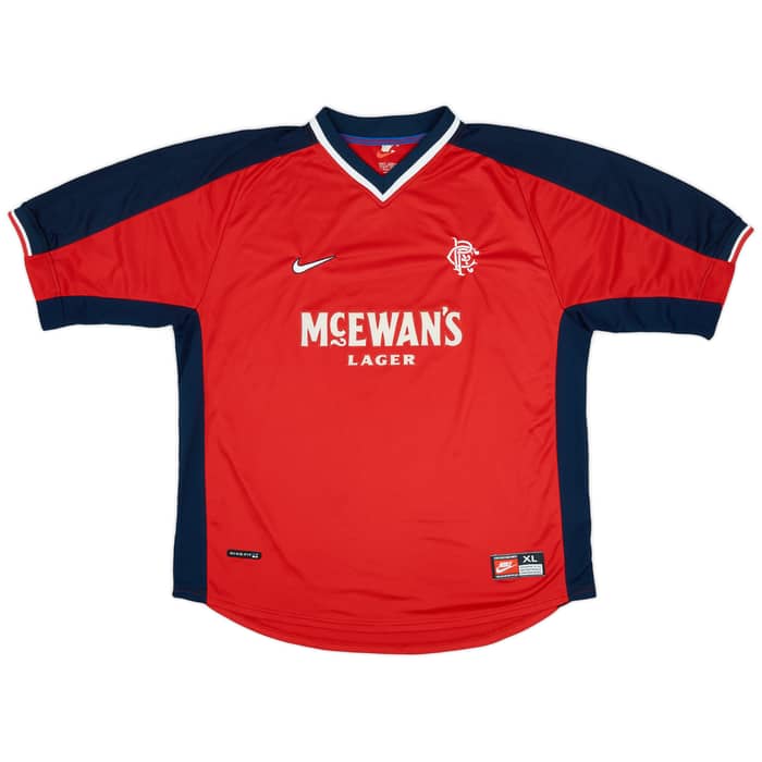 1998-99 Rangers Away Shirt - 9/10 - (XL)