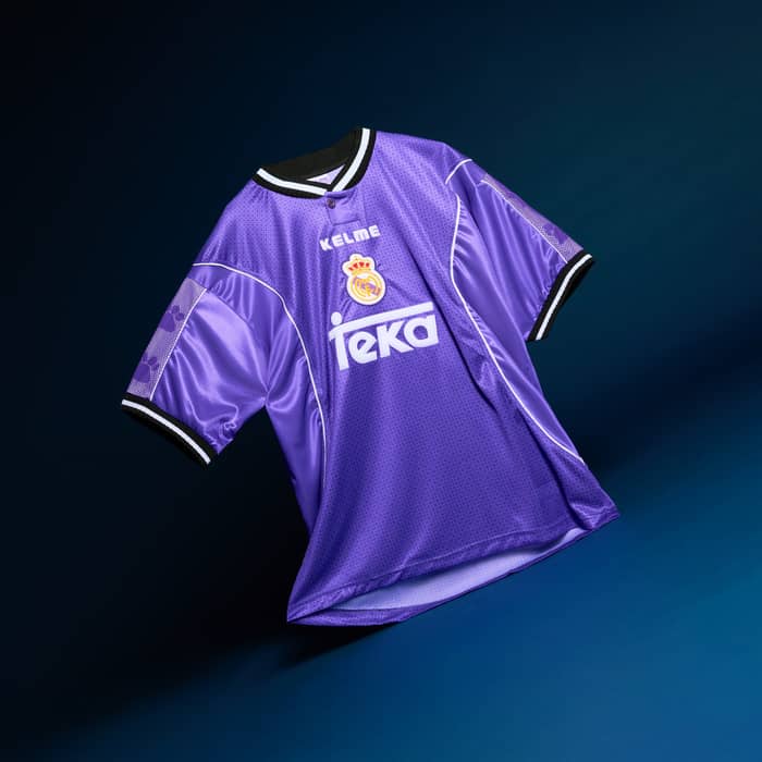 1997-98 Real Madrid Camiseta Visitante (L)