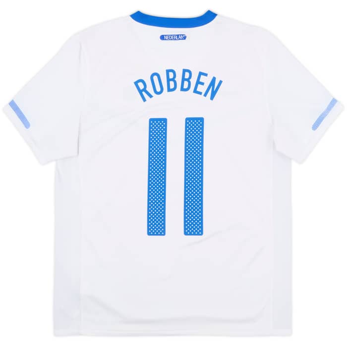 2010-11 Netherlands Away Shirt Robben #11 - 8/10 - (M)