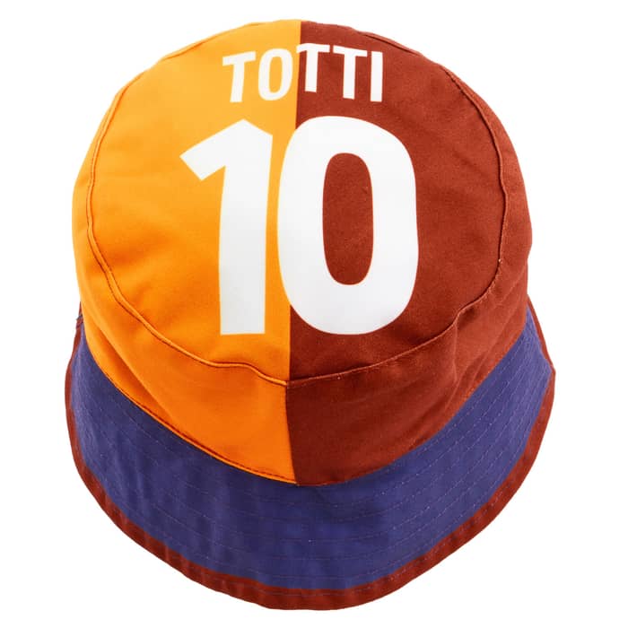 2001-02 Roma European Totti #10 Bucket Hat