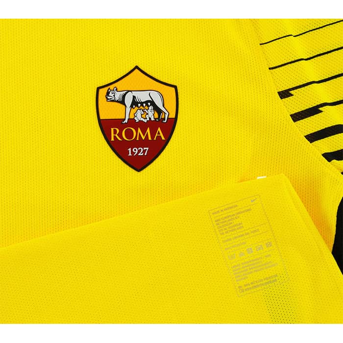 2017-18 Roma Player Issue GK Fourth S/S Shirt (XL)