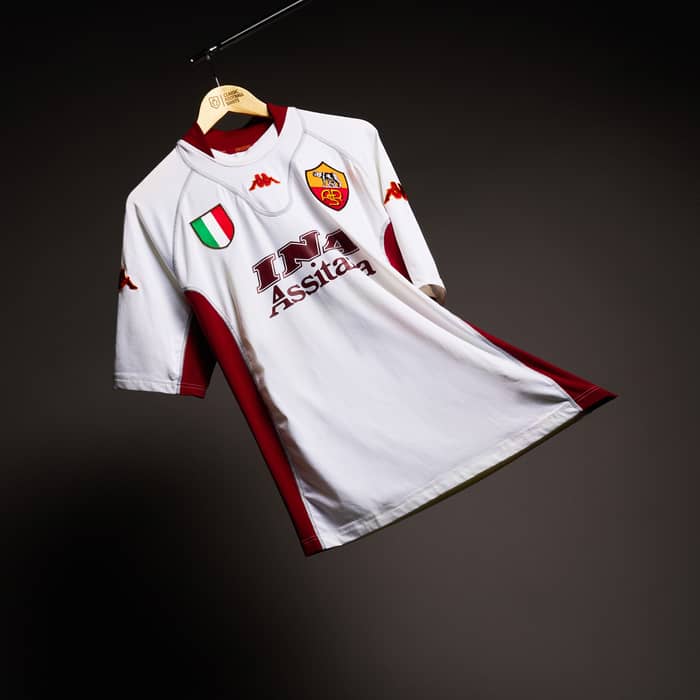 2001-02 Roma Away Shirt Totti #10 - 8/10 - (XL)