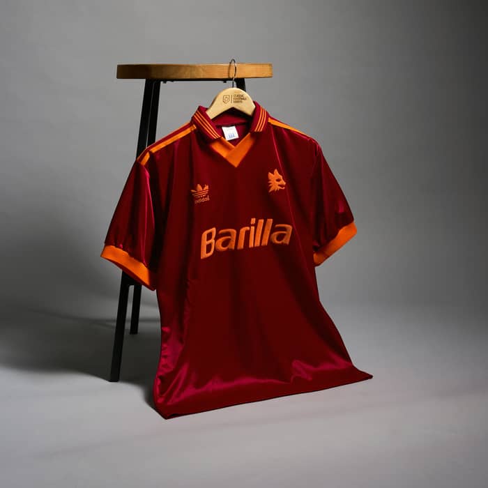 1992-94 Roma Home Shirt - 8/10 - (M)