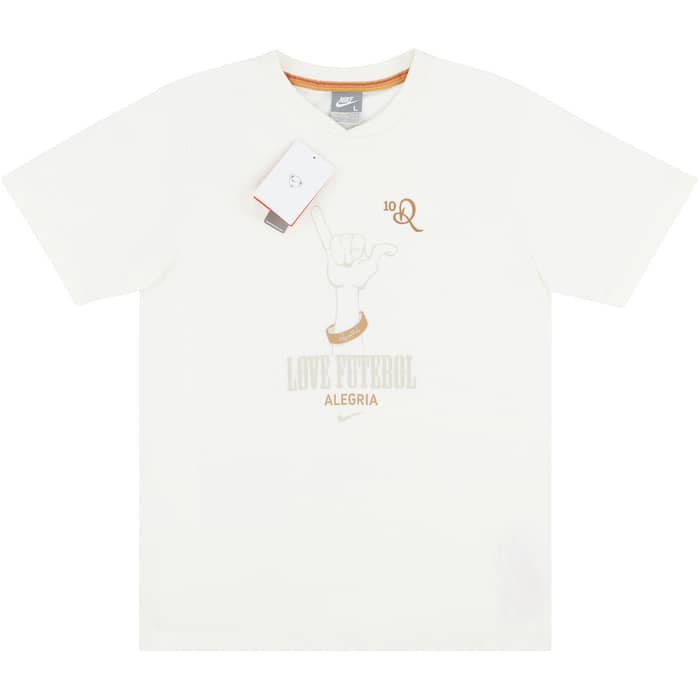 2006-07 Ronaldinho Nike 'Love Futebol' Fan Tee (L.Kids)