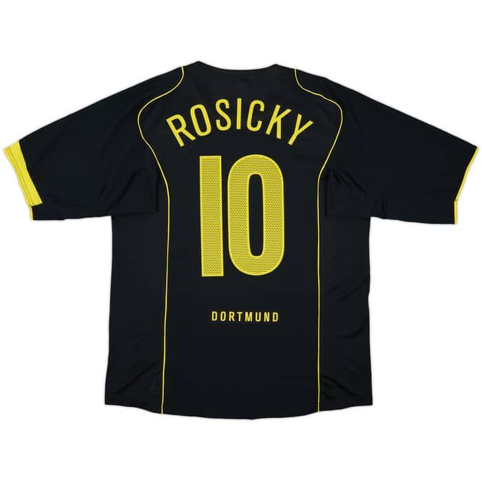 2004-05 Borussia Dortmund Away Shirt Rosicky #10 - 6/10 - (L)