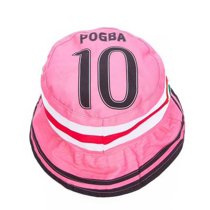 2015-16 Juventus Away Pogba #10 Bucket Hat (Plus Size)
