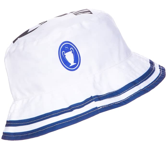 2001-02 Real Madrid CL Home Zidane #5 Bucket Hat (Plus Size)