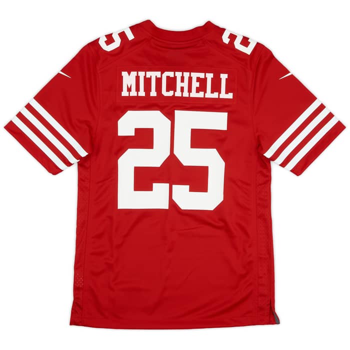 2021-23 San Francisco 49ers Mitchell #25 Nike Game Home Jersey (S)