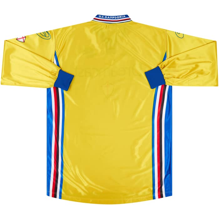 1999-00 Sampdoria L/S Third Shirt - 8/10 - (XL)