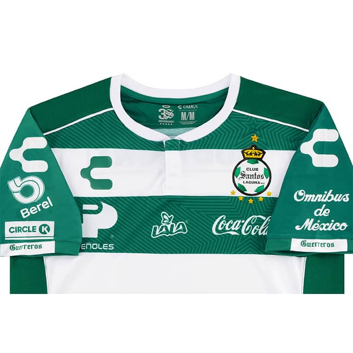 2018-19 Santos Laguna Home Shirt