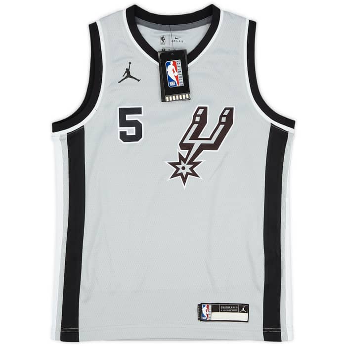 2020-22 San Antonio Spurs Murray #5 Jordan Swingman Alternate Jersey (M.Kids)