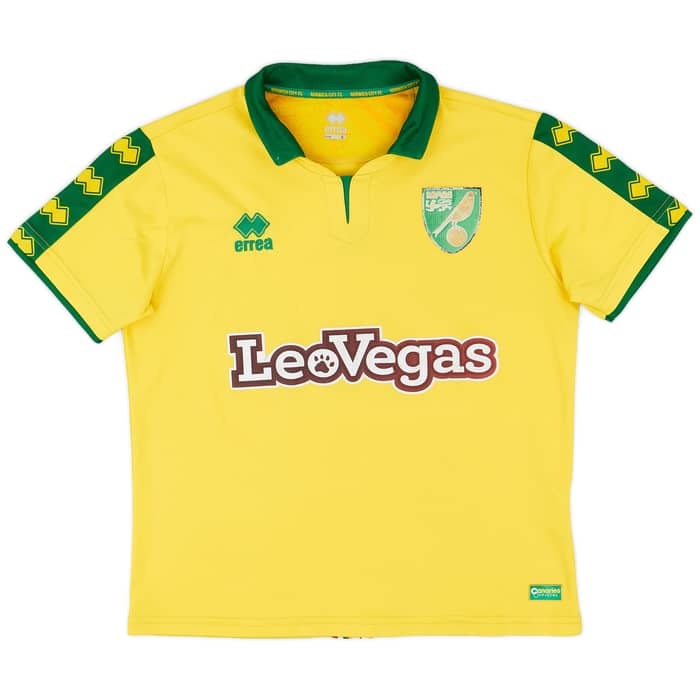 2017-18 Norwich Home Shirt - 5/10 - (S)