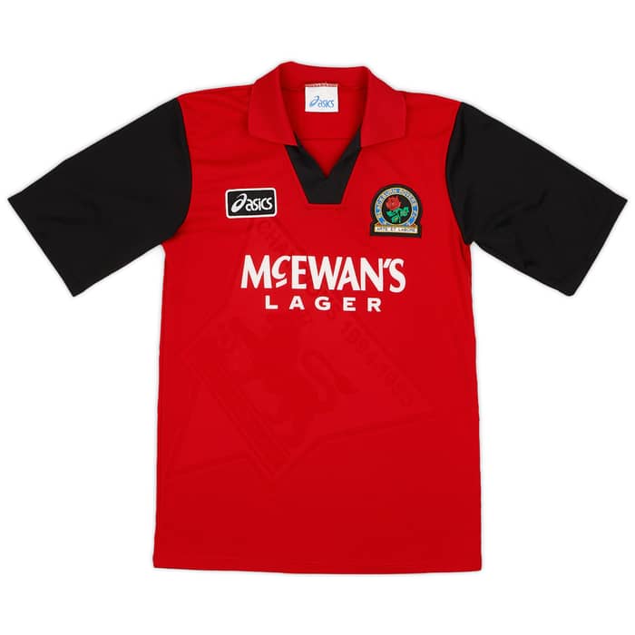 1995-96 Blackburn Away Shirt Shearer #9 - 6/10 - (S)