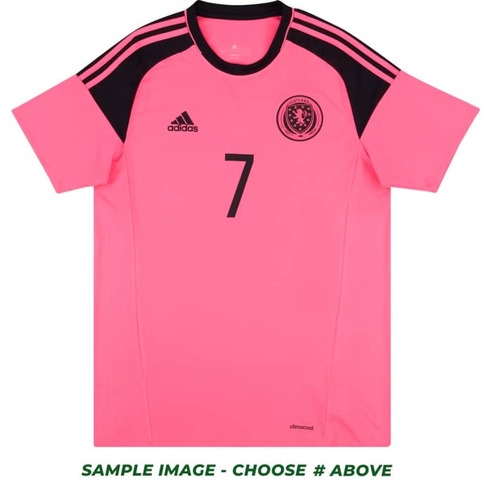 2016-17 Scotland Player Issue Away Shirt # (Excellent) XL