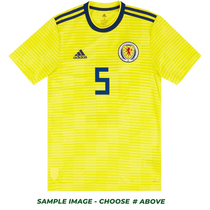 2017-18 Scotland Player Issue Away Shirt # (Excellent) S