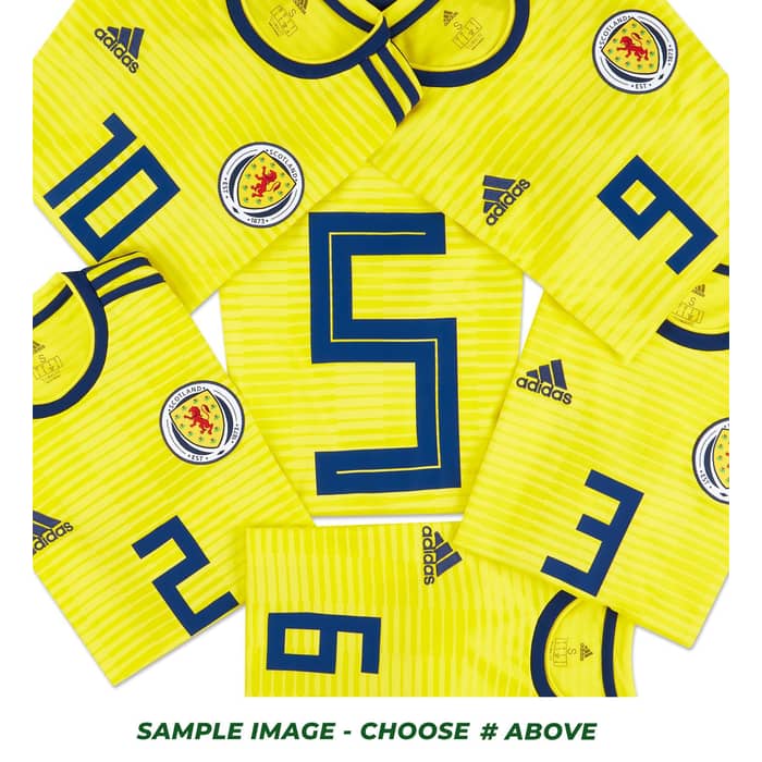 2017-18 Scotland Player Issue Away Shirt # (Excellent) M