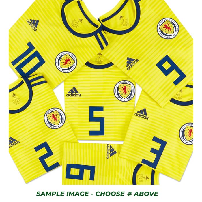 2017-18 Scotland Player Issue Away Shirt # (Excellent) S