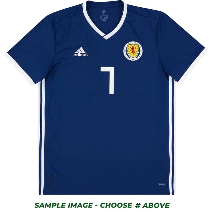 2017-19 Scotland Player Issue Home Shirt # (Excellent) M