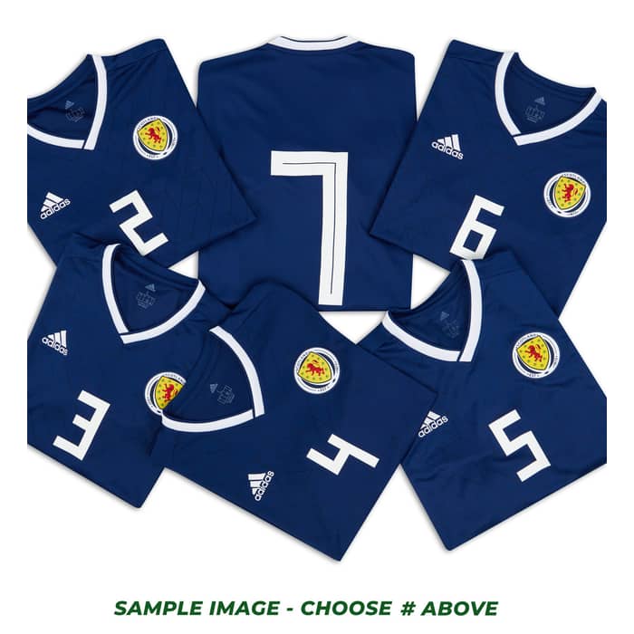2017-19 Scotland Player Issue Home Shirt # (Excellent) M