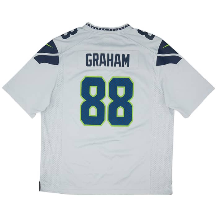 2015-16 Seattle Seahawks Graham #88 Nike Game Alternate Jersey (Excellent) XXL