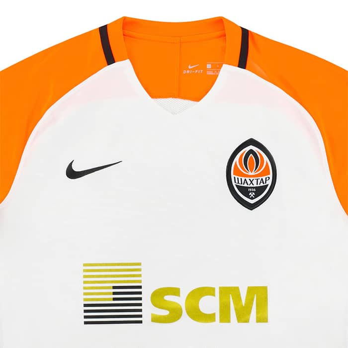 2018-19 Shakhtar Donetsk Player Issue Third European Shirt