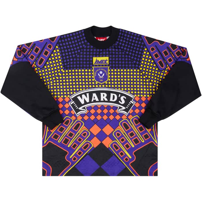 1996-97 Sheffield United GK Shirt - 8/10 - (S)