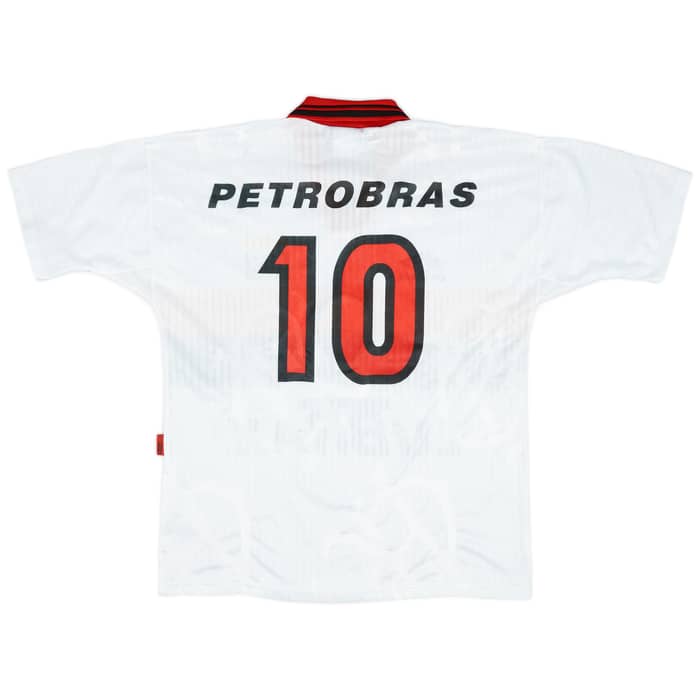 1997-99 Flamengo Away Shirt #10 - 8/10 - (XL)