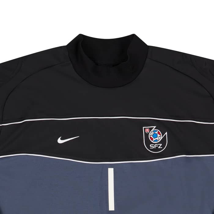 2002 Slovakia U21 Match Worn GK Shirt #1 (Postrk) v England