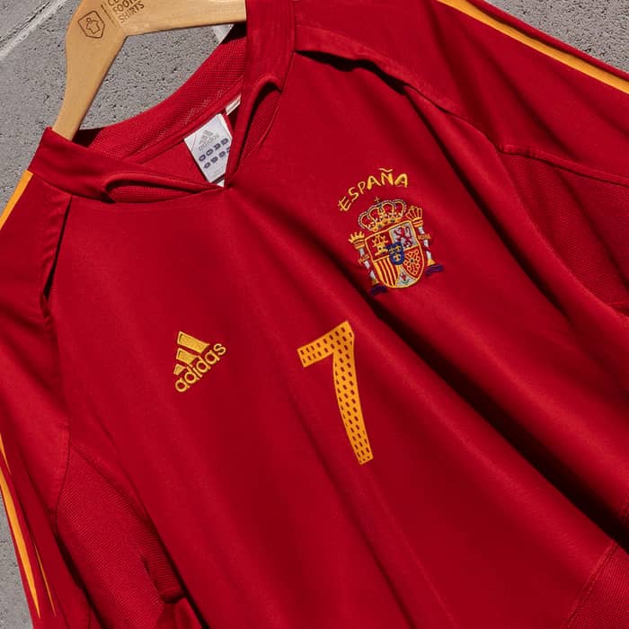 2004-06 Spain Maillot Domicile Raul #7 - 8/10 - (S)