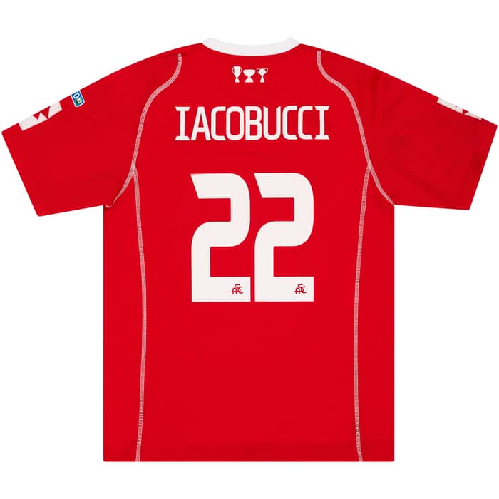 2012-13 Spezia Match Issue GK Shirt Iacobucci #22